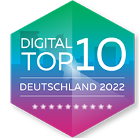 Das Siegel des Digital Top 10 Awards