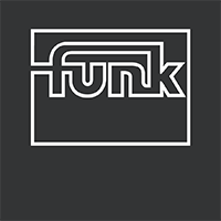 Logo Funk Gruppe schwarz-weiß