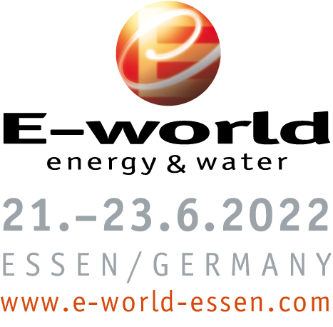 Logo-Signet der E-world 2022
